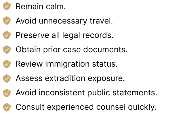 red notice actions